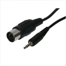 Conexión audio DIN 5P-M 3,5 estéreo. 1,2m AVALVA