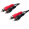 Conexion Audio 2 RCA Macho a 2 RCA Macho 10m AVALVA