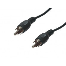 Conexion audio 2M RCA. 1m. AVALVA