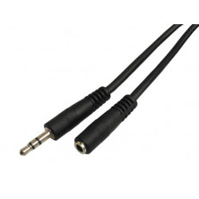 Conexion audio M 3,5 estereo-H 3,5 estereo. 1,5m. AVALVA