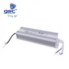 Fuente de alimentación para Tira de LED 24V 150w 6,2A IP67 GSC