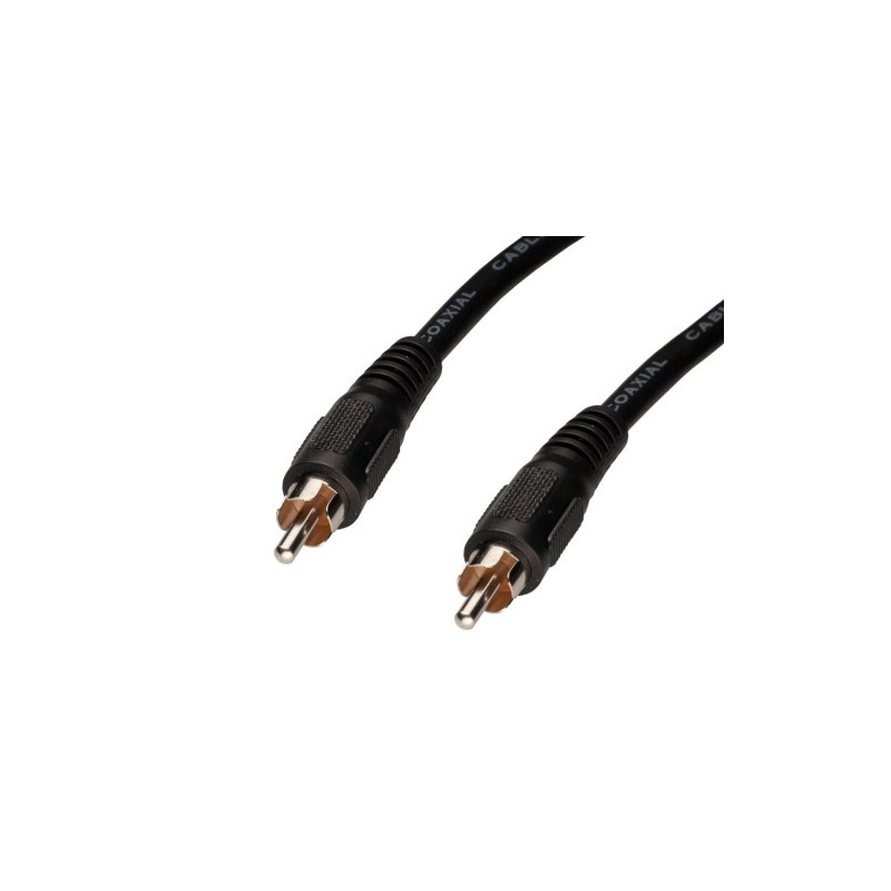 Conexion video 2M RCA. Cable RG-59. 1,5m. AVALVA