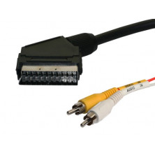 Conexion audio/video mono M peri-2M RCA IN. 2m. AVALVA