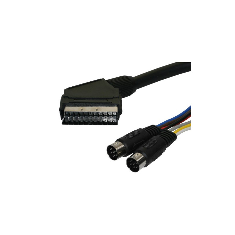 Conexion video M peri-2M DIN 6P 60g. 1,5m. AVALVA