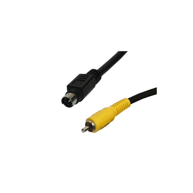 Conexion video compuesto a S-VHS bi-direccional. 1,5m. AVALVA