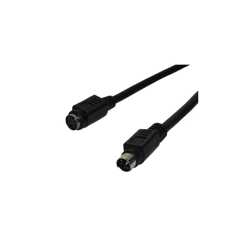 Conexion video H miniDIN 4C-M miniDIN 6C. 0,25m. AVALVA