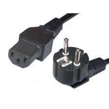 Conexión red schuko 10A/250V 3m Homologada VDE AVALVA