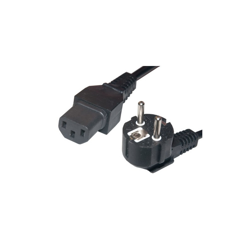 Conexión red schuko 10A/250V 3m Homologada VDE AVALVA