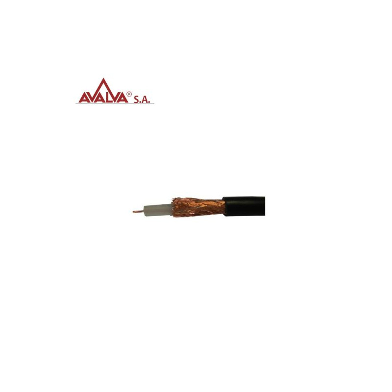 Cable coaxial Vídeo RG59 B/U  Precio por metro AVALVA