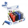 Linterna LED 1w 55Lm de Goma Funciona a pilas Caja de 12 unidades (Precio por unidad) GSC C12/48