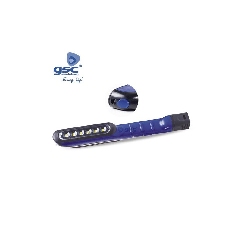 Linterna Boligrafo LED de 6 LEDs Caja expositora de 12 unidades (Precio por unidad) GSC UUS