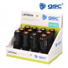 Linterna LED 3w 150Lm de aluminio con clip Caja de 12 unidades (Precio por unidad) GSC C12/48