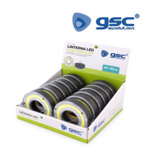 Linterna Circular LED 2w 80Lm con gancho Caja de 12 unidades (Precio por unidad) GSC