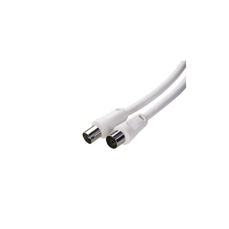 Conexion Coaxial Antena TV 1M-1H 9.5 2,5m AVALVA
