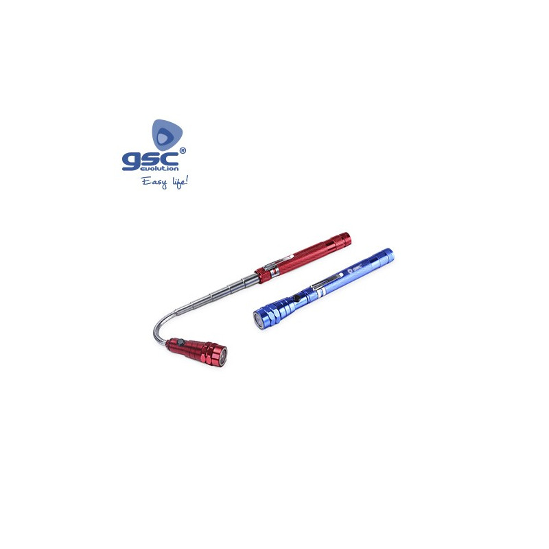 Linterna de trabajo LED con brazo flexible y extensible 30Lm GSC UUS