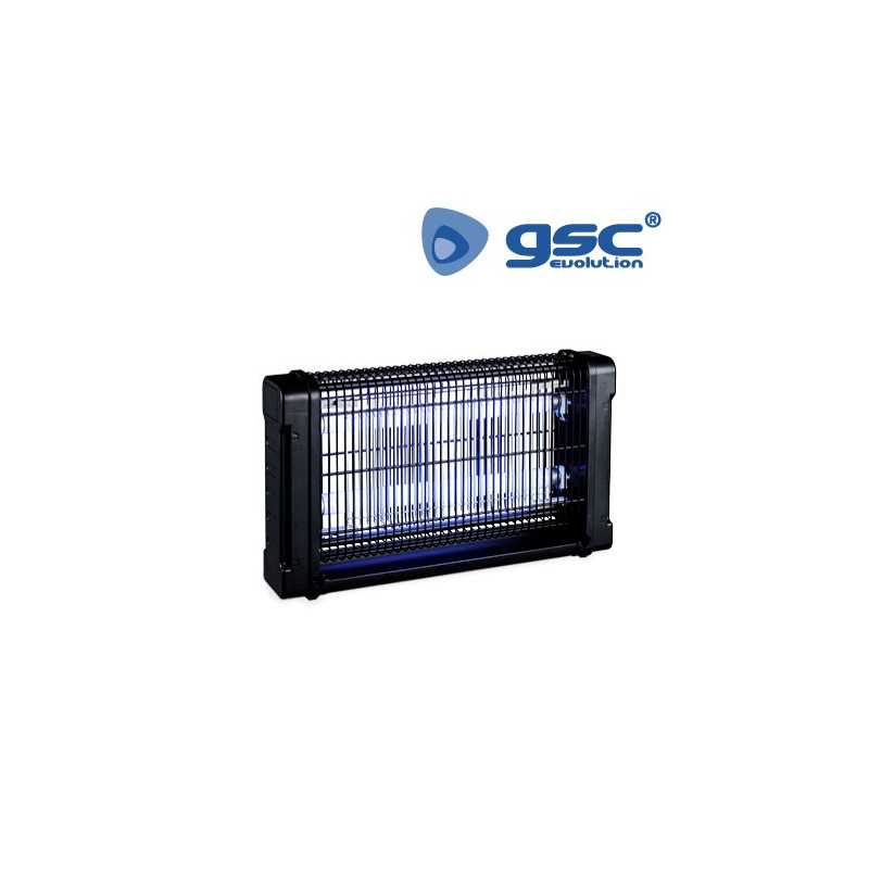 Mata Insectos mosquitos Electrico 2x10w Negro 80m2 GSC C1/5