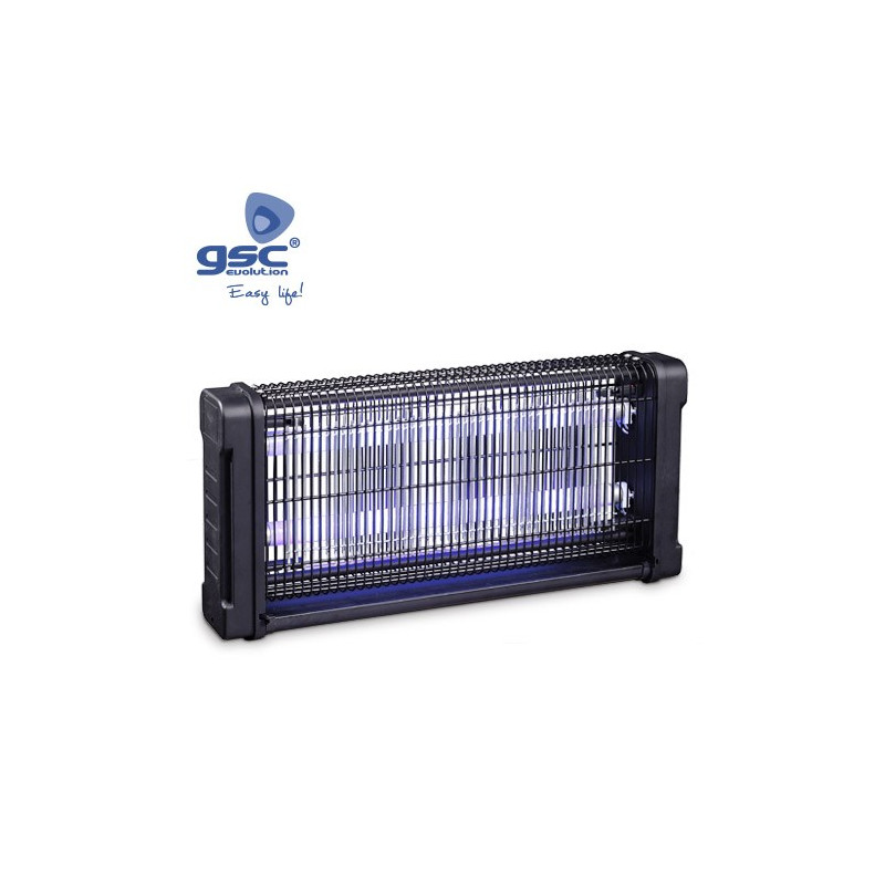 Mata Insectos mosquitos Electrico 2x15w Negro 100m2 GSC C1/4