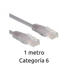 Cable Ethernet UTP flexible 1 metro Cat. 6 AVALVA