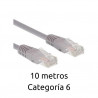 Cable Ethernet UTP flexible 10 metros Cat. 6 AVALVA