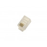 Conector modular 4P4C RJ9 AVALVA