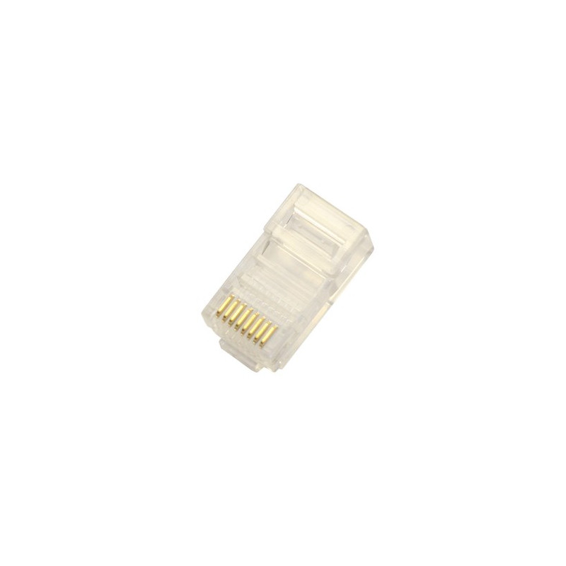 Conector modular RJ45 8P8C AVALVA