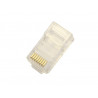 Conector modular RJ45 8P8C AVALVA