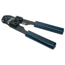 Crimpadora metálica para conectores modulares 10P10C AVALVA