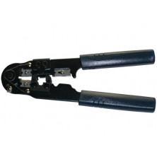 Crimpadora metálica para conectores modulares 8P8C AVALVA