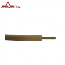 Cable telefónico 2 vías Marfil 100m Rollo AVALVA