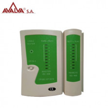 Comprobador de cables RJ45/RJ11/RJ12 AVALVA