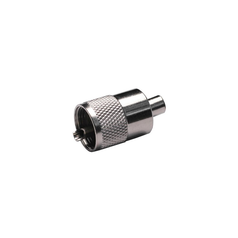 Conector Macho PL259 RG58 baquelita AVALVA