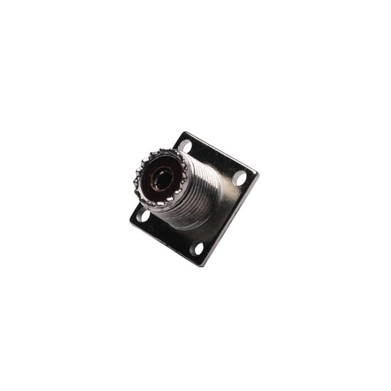 Conector Hembra PL para chasis SO239 AVALVA