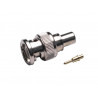 Conector Macho BNC crimp RG58 AVALVA