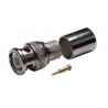 Conector Macho BNC crimp RG11 casquillo suelto AVALVA