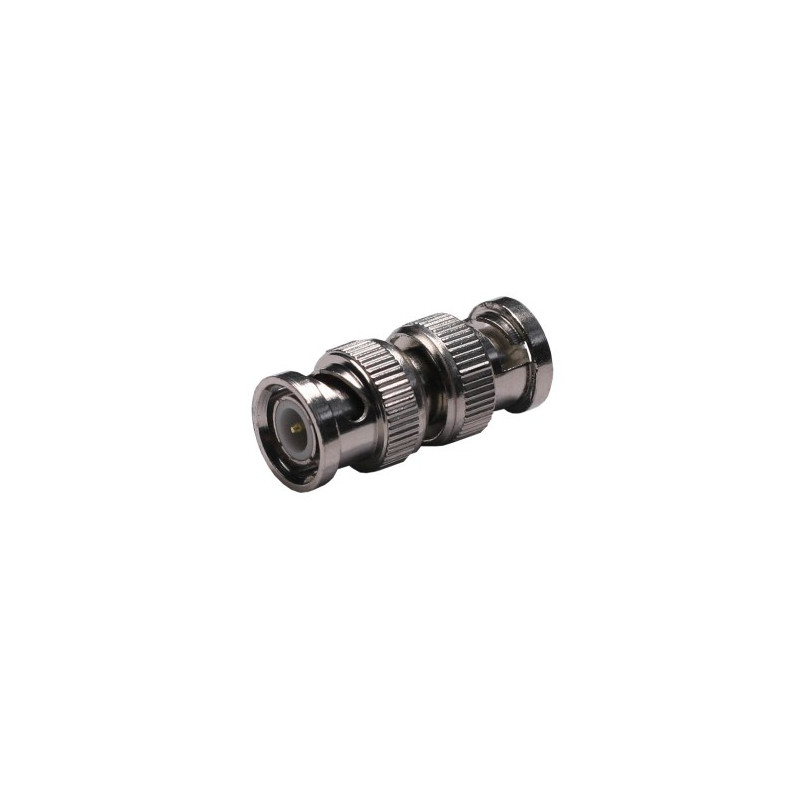 Conector BNC doble macho AVALVA