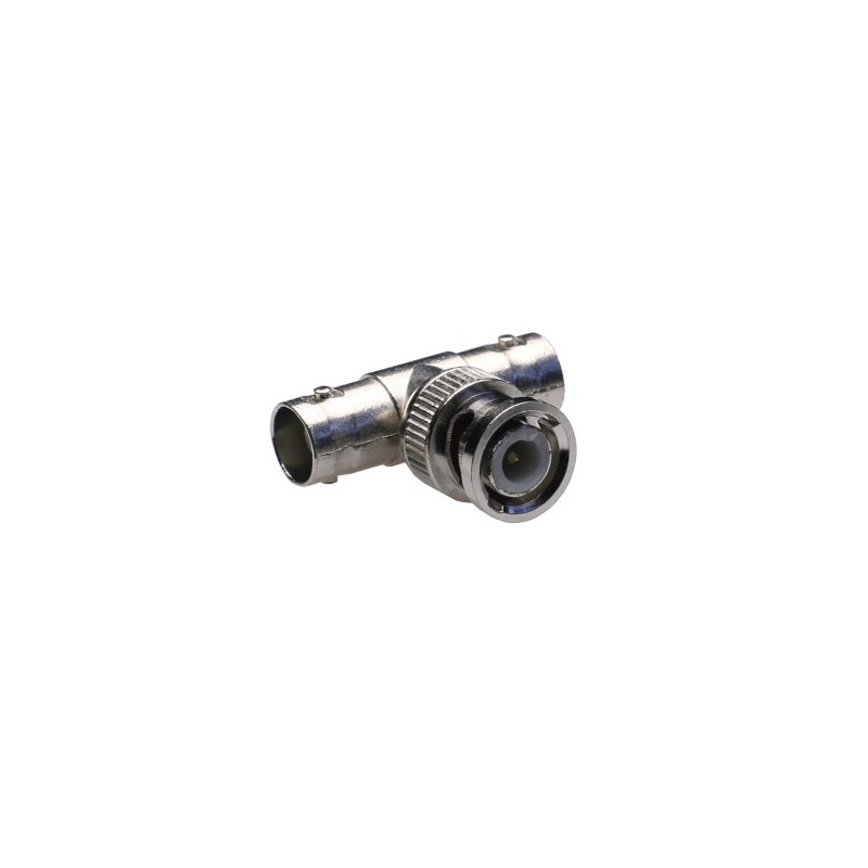 Distribuidor BNC Macho-2 Hembras AVALVA