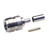 Conector Hembra N RG58 crimpar AVALVA