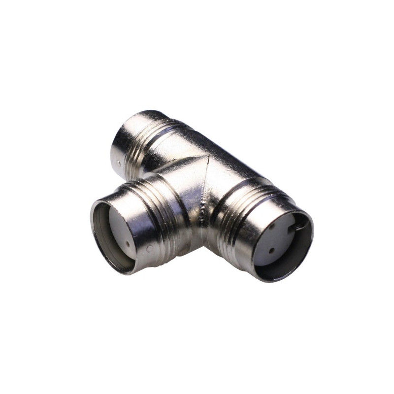 Distribuidor Twinaxial triple hembra AVALVA