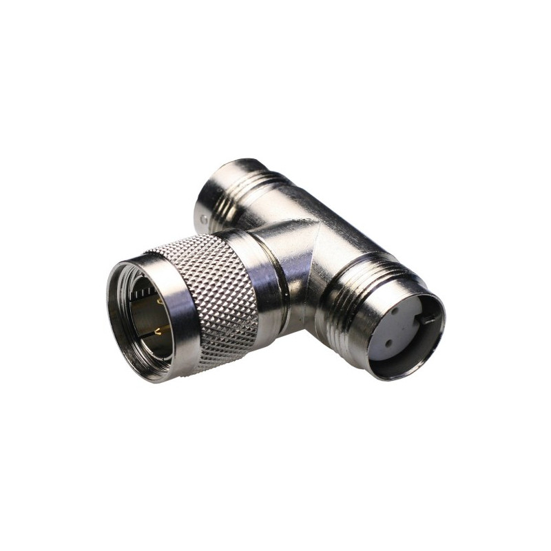 Distribuidor Twinaxial macho-2 hembras AVALVA