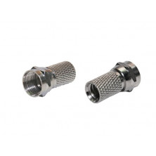 Conector Macho F 7mm a rosca AVALVA