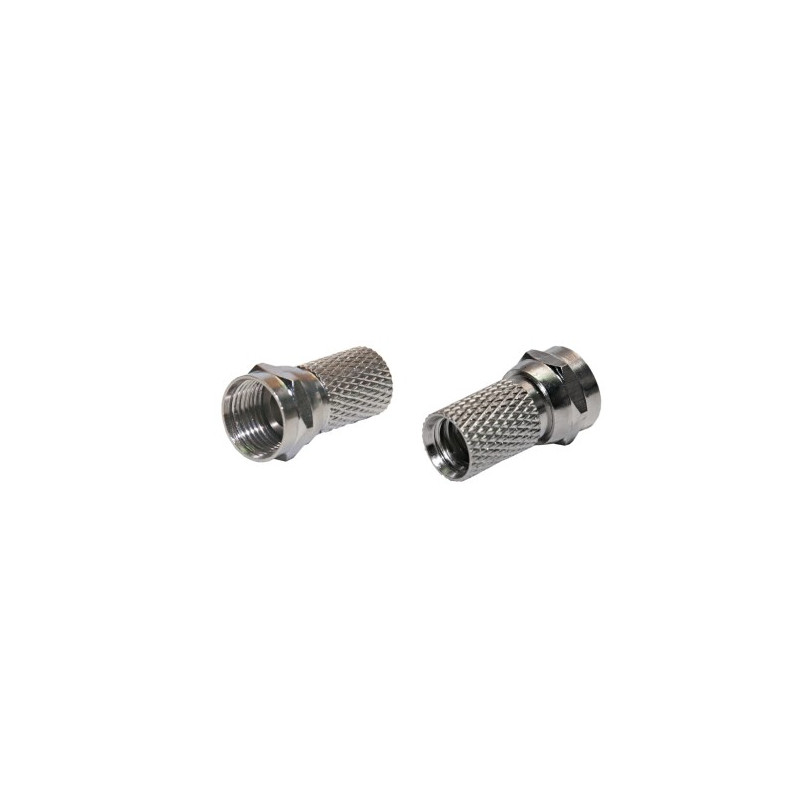 Conector Macho F 7mm a rosca AVALVA