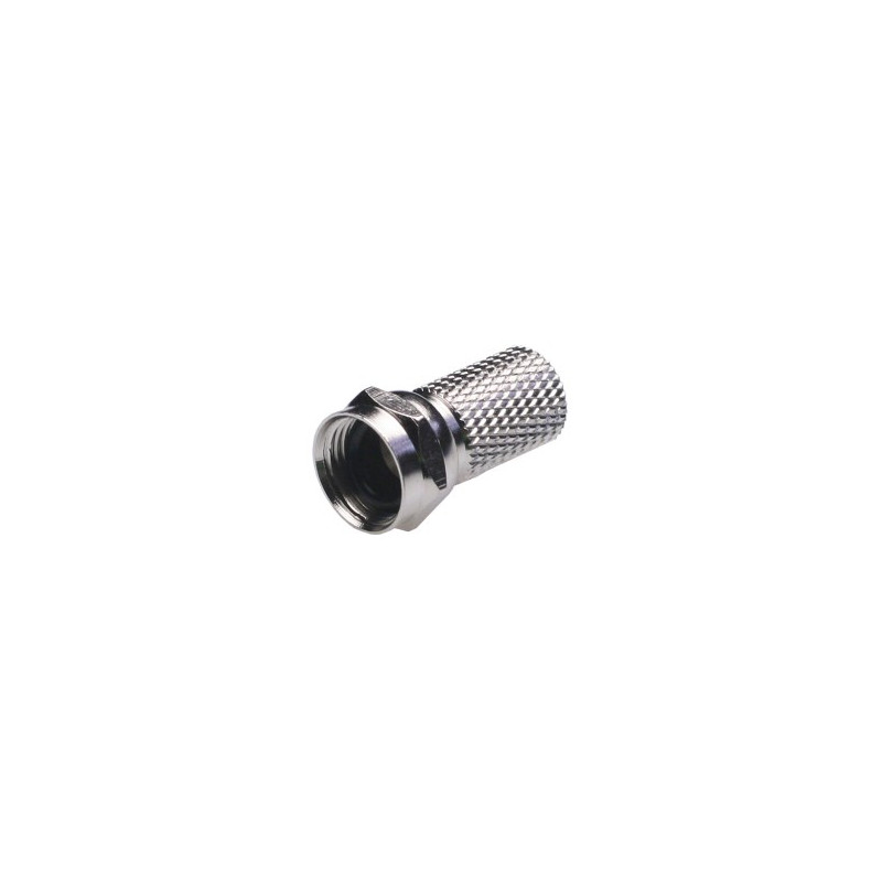 Conector Macho F 6,5 a rosca. Tipo estanco AVALVA