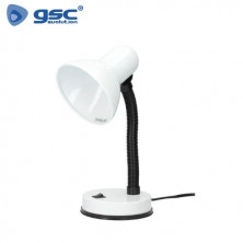 Flexo de sobremesa Bell E27 25w Blanco 160x350mm GSC C1/24