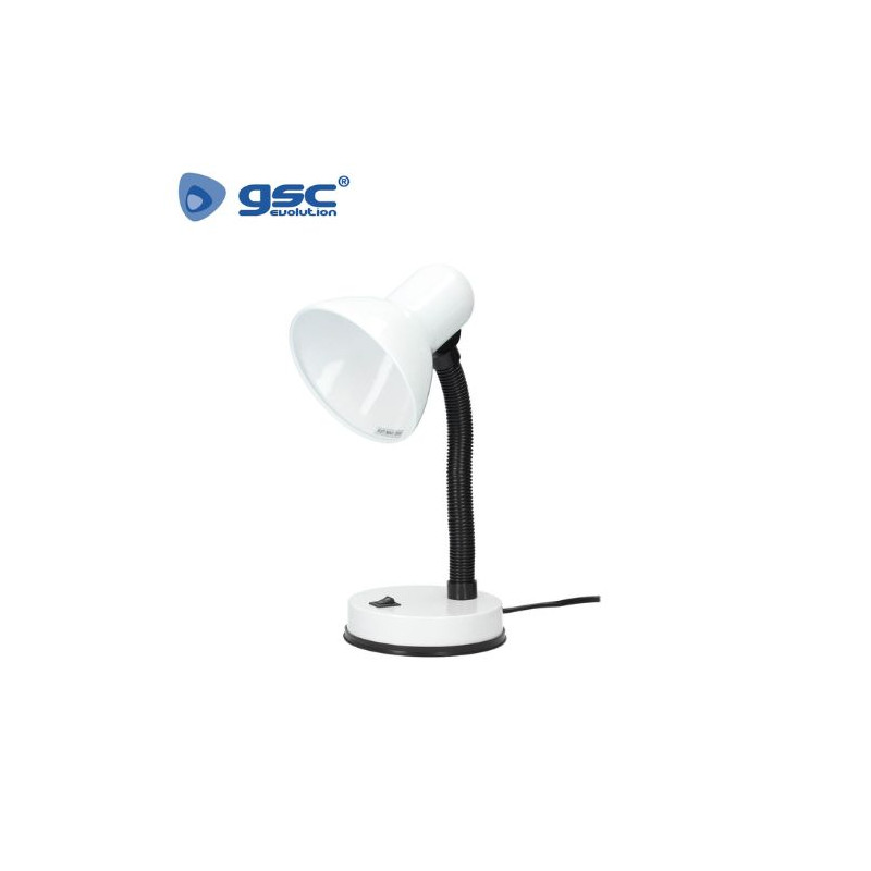 Flexo de sobremesa Bell E27 25w Blanco 160x350mm GSC C1/24