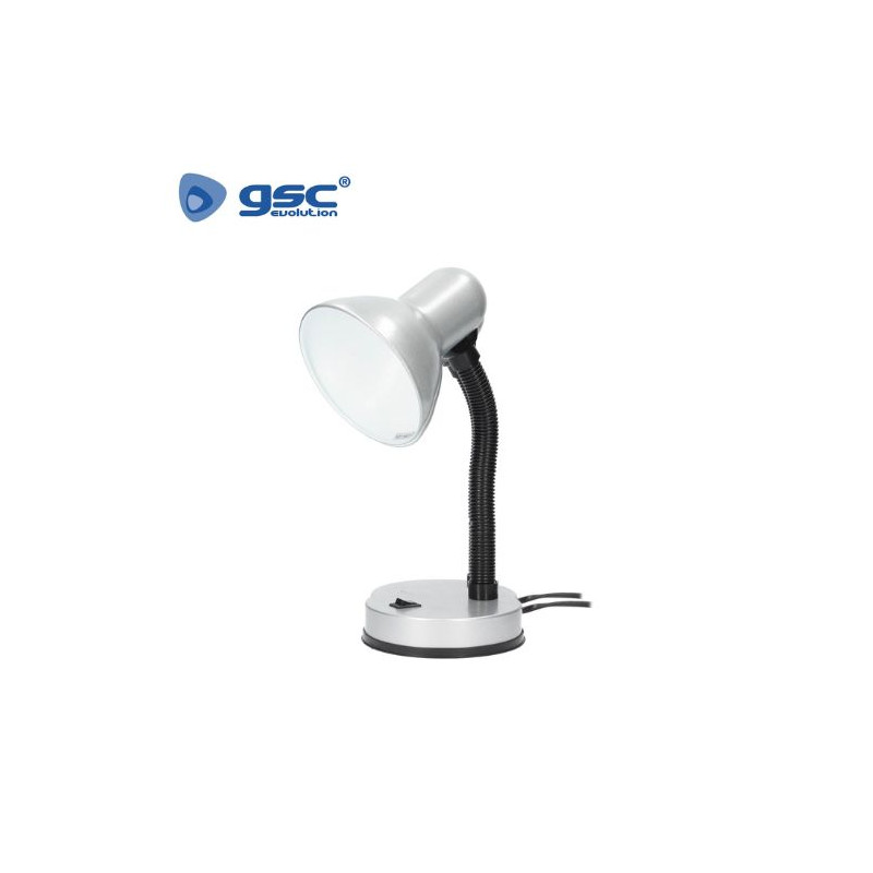 Flexo de sobremesa Bell E27 25w Gris 160x350mm GSC C1/12