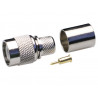 Conector Macho TNC RG213 crimpar AVALVA