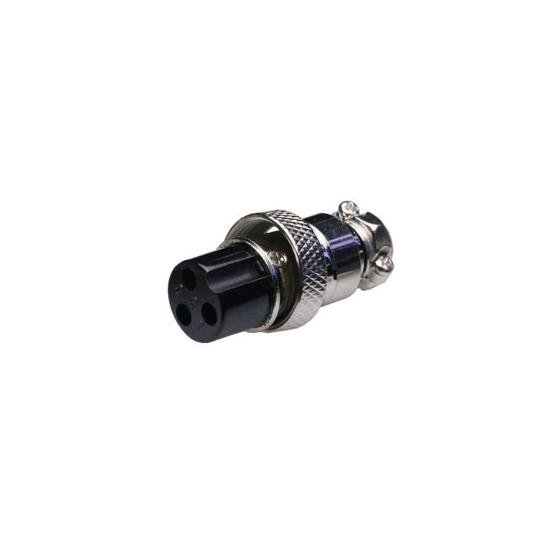 Conector Hembra microfono aerea 3P AVALVA