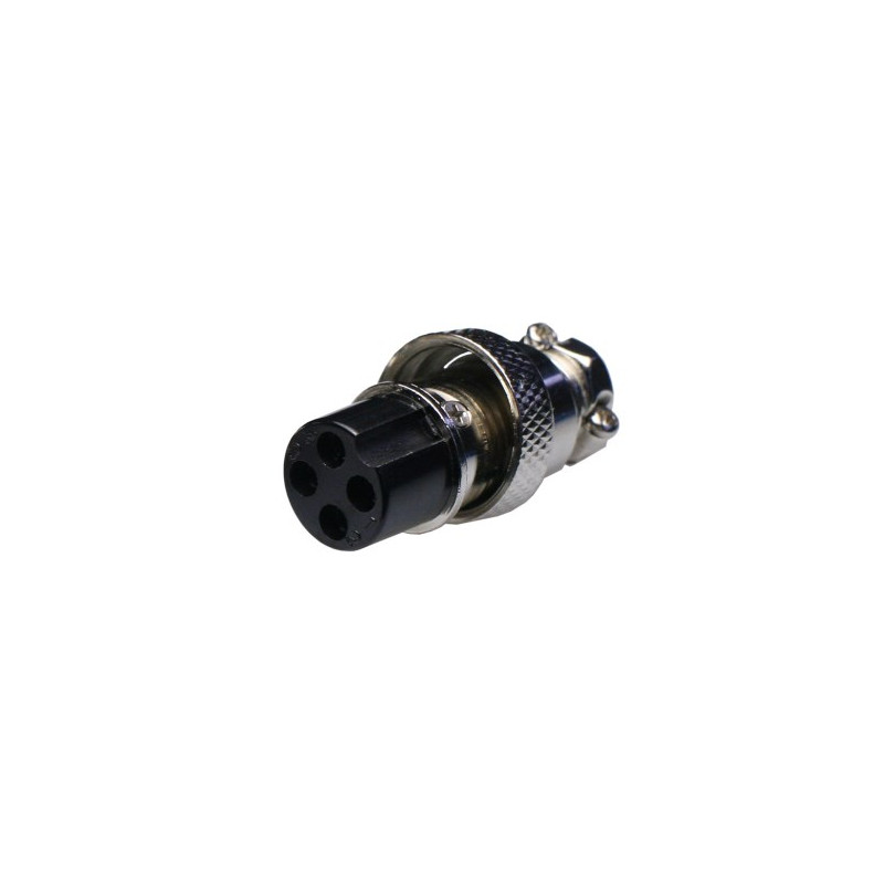 Conector Hembra microfono aerea 4P AVALVA