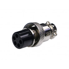 Conector Hembra microfono aerea 5P AVALVA