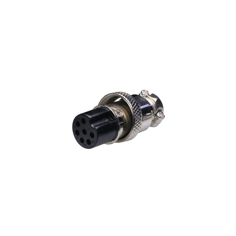 Conector Hembra microfono aerea 7P AVALVA